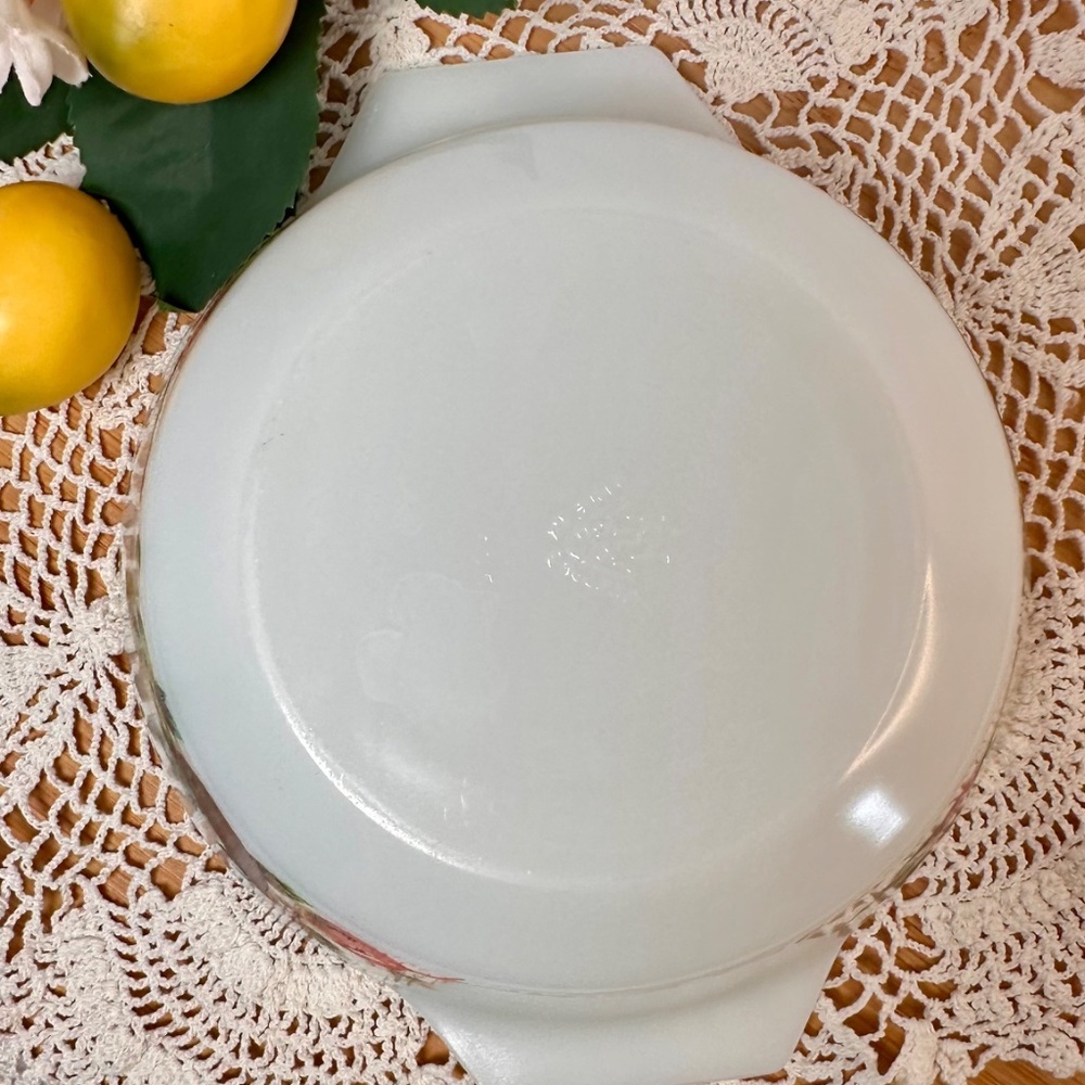 Vintage Pyrex Tuscany Market Garden Made in England Oval Casserole Dish - Picture 6 of 7